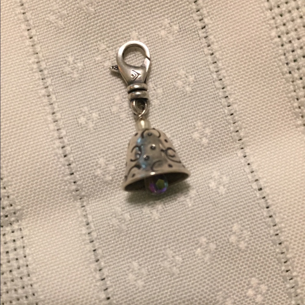 Silpada .925 silver bell charm